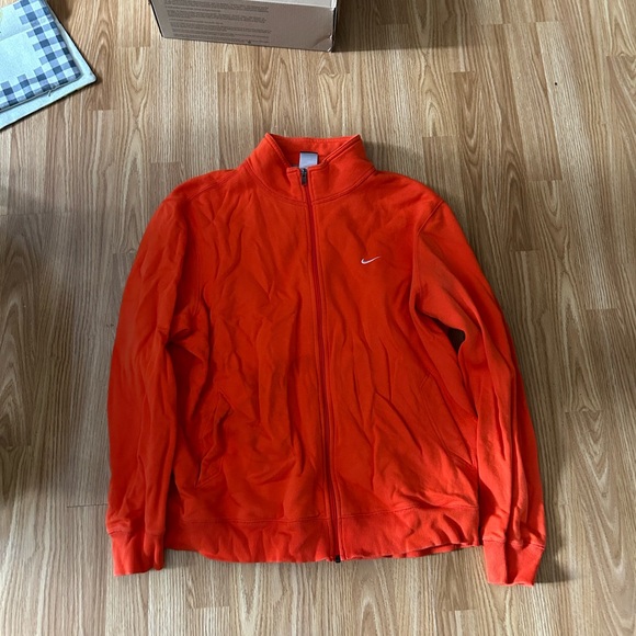 2000s Nike Zip Up Sweater - Picture 1 of 4